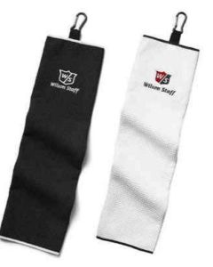 Trifold Microfaser towel mit Logo