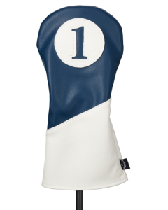 Vintage Headcover, White-Navy