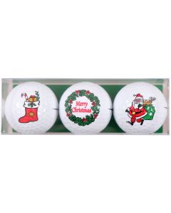 Golfbälle - Merry Christmas