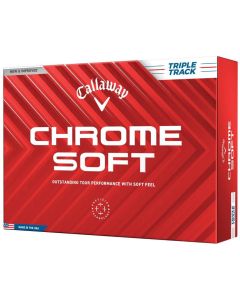 Chrome Soft Triple Track White
