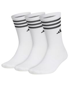 3 Pack Crew, White