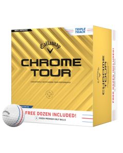 Chrome Tour (2024) Triple Track White 48 Pack