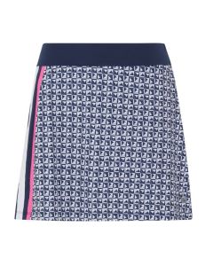 Geo Printed Side Block Skort, Damen