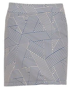Golfrock Lissy in Jerseyqualität mit effektvollem Streifen Print
