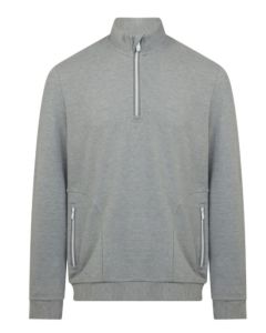 Ottoman-Jacke mit ¼-Reissverschluss, Herren