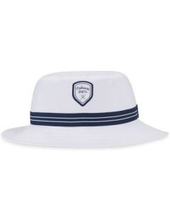 Bucket Hut, Weiß/Navy