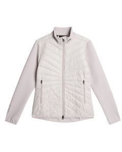 Madde Quilt Hybrid Jacket, Grey-Lilac - Damen 