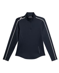 J.Lindeberg Nefe Quarter Zip Mid Layer, Navy