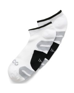 Tech Tour Lite No-Show Socks, White