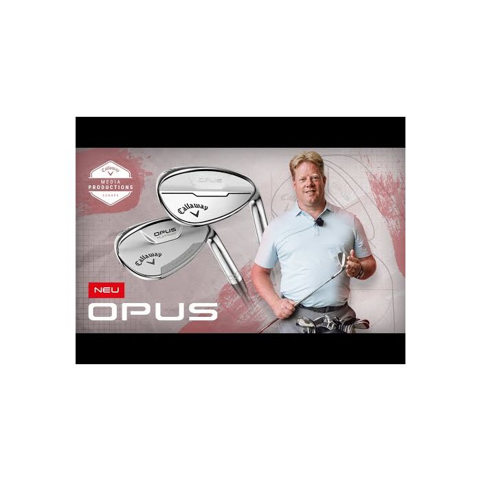 Callaway Opus Platinum Chrome Wedge Stahl