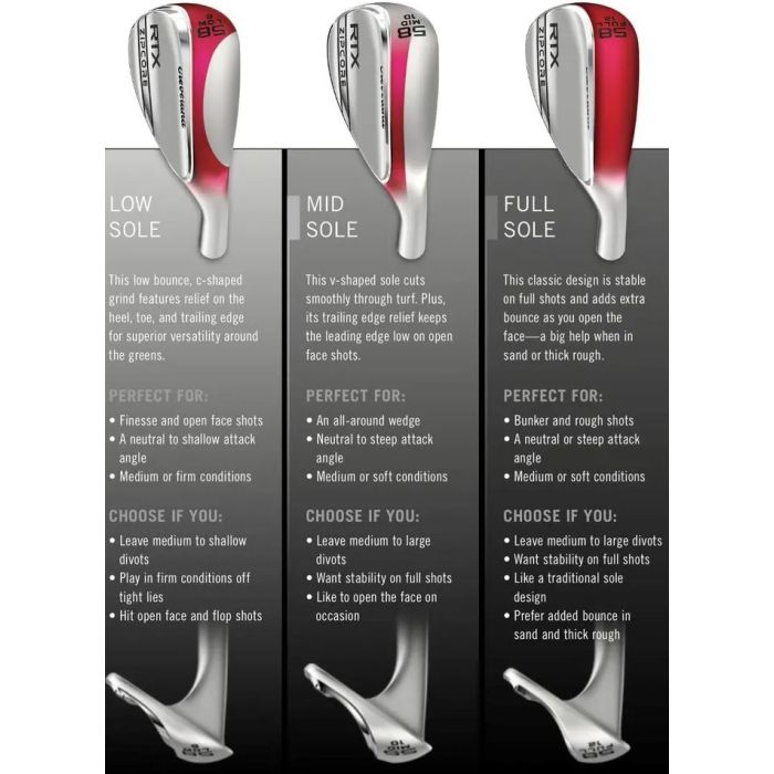 Cleveland Golf - RTX ZIPCORE TOUR SATIN 58-10MID★　DG200 Cleveland RTX ZipCore Tour Satin Mid Wedge | Golf Avenue